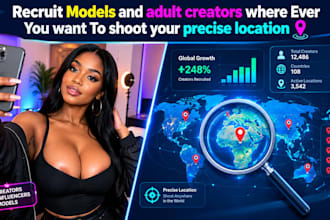 recruit of models to come to a precise location you desire