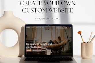 develop a responsive custom react js website