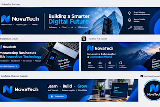 linkedin banner facebook twitter x covers header channel logo youtube banner