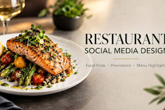 design food and restaurant social media posts