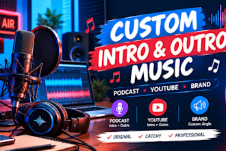 create custom intro and outro music