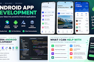 develop an android app using kotlin and jetpack compose