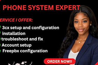 setup 3cx asterisk zoiper freepbx twilio voip sip trunk vicidail ring central
