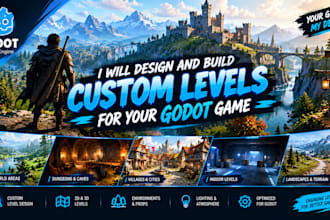 design and build custom levels for your godot game