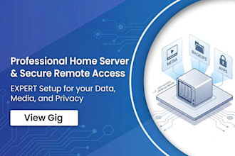 set up your home server with secure remote access