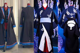 sew custom fabric cosplay costume anime cosplay outfits cosplay commission