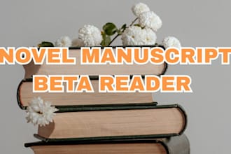 beta read your fantasy thriller or mystery novel