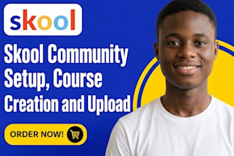 manage skool courses and onboard community members for coaches and creators
