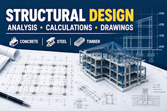 provide structural engineering, structural design and analysis drawings