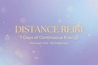 send you continuous distance reiki for your wellbeing
