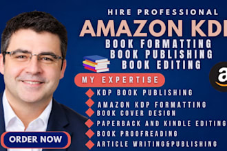 do amazon KDP book editing book formatting kindle paperback KDP book publishing
