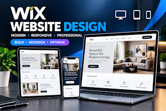 design or redesign a professional wix website for your business