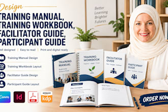design training manual training workbook facilitator guide participant guide