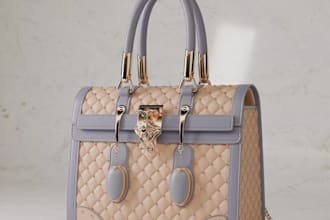 design custom luxury 3d bag, bag tech pack and manufacturing ready 3d model