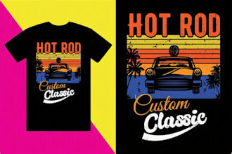 create vintage logo design automotive, car, vehicle bussines