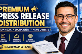 provide premium press release distribution for top media outlets and journalists