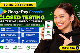 12 testers 20 testers for 14 days closed testing google play console testers