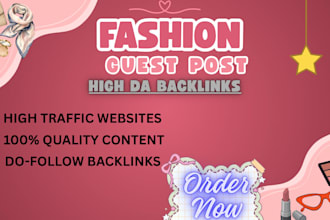 publish article on fashion blog via wedding and fashion guest post backlink