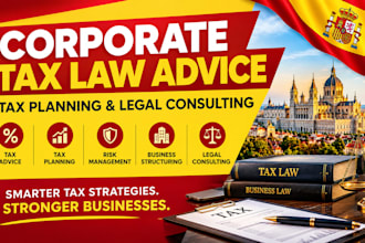 provide corporate tax law advice, tax planning and legal consulting