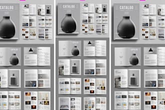 design industrial catalog, equipment catalog and product brochure
