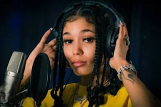 be your female rapper, rap singer, hiphop rapper, rapper, ghostwriter rapper