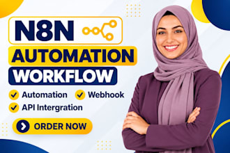 build n8n ai agent, n8n automation, n8n workflow and ai workflow automation