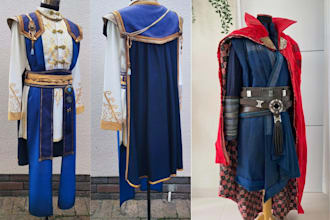 sew custom cosplay anime costumes wearable character pieces cosplay commission