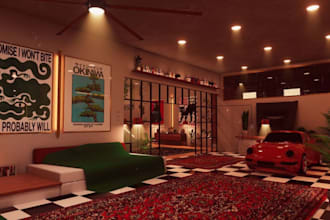 create custom vrchat world, vrc metaverse world, 3d vr map, virtual environment