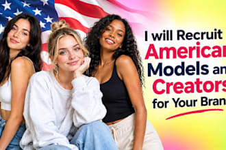 recruit american models and content creators for your brand