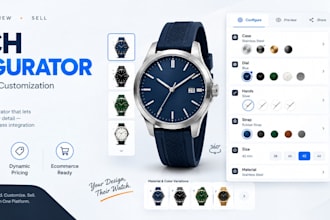 create a custom watch configurator for your shopify store using kickflip