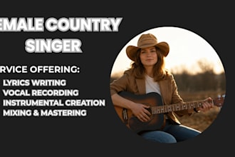 be your female country singer