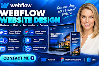 design webflow website, figma to webflow, webflow SEO, webflow cms developer