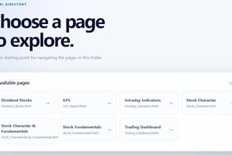 build market analytics and trading platform on django