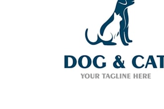 create wonderful and excellent dog logo design