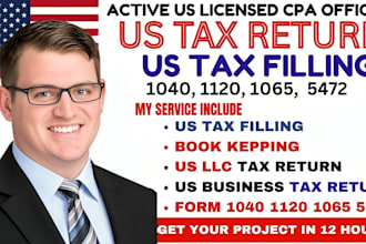 do us tax return, us tax filling tax return form 1040 1120 1065 5472