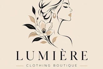 create a professional minimalist logo design