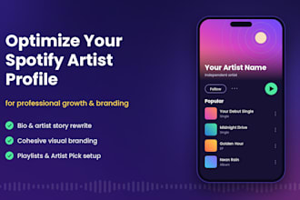 optimize your rap spotify artist profile for professional growth and branding