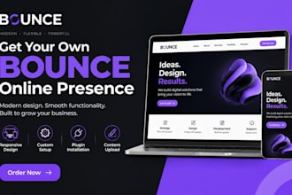 build a professional bounce platform that helps your business grow online