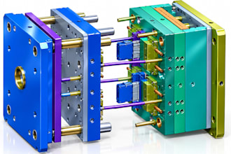 design plastic molds, modify plastic products and optimize injection molding