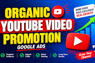 do organic youtube video promotion for channel growth
