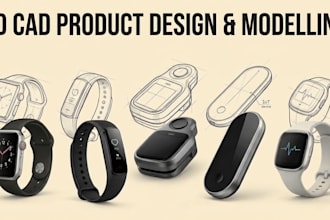 3d product design wearable tech gadget consumer electronics medical device model