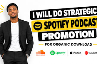 do strategic spotify podcast promotion for organic download