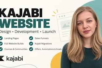 design and develop your kajabi website