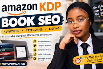 optimize your amazon KDP book SEO keywords categories