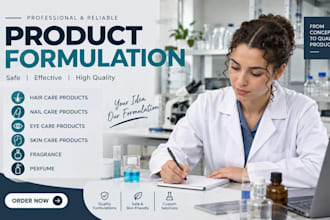 provide skincare products and develop custom  formulations