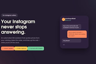 build an instagram chatbot with n8n to handle orders automaticaly