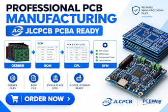 prepare your pcb for jlcpcb assembly with bom cpl and gerbers