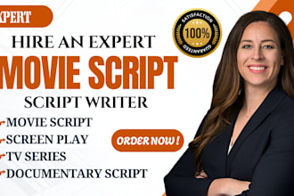 ghostwrite movie script screenplay tv series screen writing film script