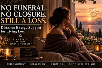 send distance reiki energy support for grief, estrangement and living loss