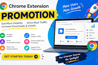 do chrome extension promotion downloads and browser extension marketing